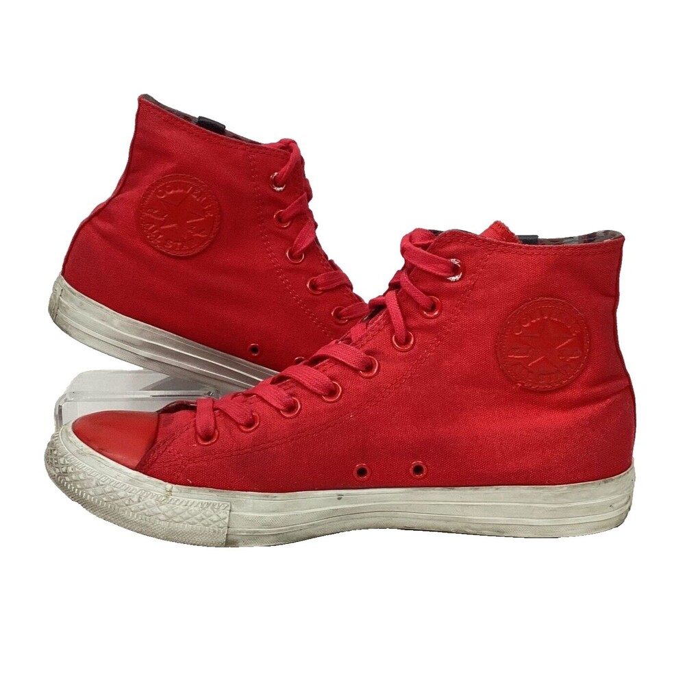 Converse CTAS Wiz Khalifa-Men 10/Women 12-Red High Top Varsity- 141849C -*Rare*